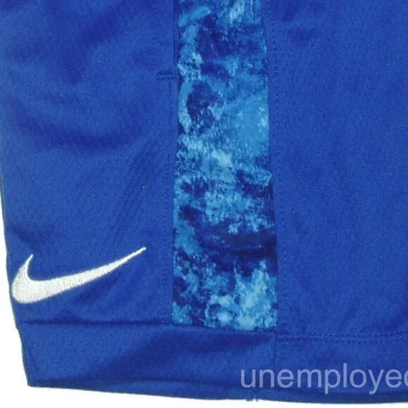 Nike Shorts Boys Athletic Swoosh Logo BTS Sports Dry Dri Fit Pockets - Picture 2 of 6